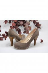 YÜKSEK TOPUKLU  11CM TOPUK 2CM GİZLİ PLATFORM BOYU ABİYE AYAKKABI - 6