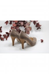YÜKSEK TOPUKLU  11CM TOPUK 2CM GİZLİ PLATFORM BOYU ABİYE AYAKKABI - 7