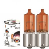 WOLFRAM 25137 12V AMPÜL H21 21 WALT SARI CİVALİ MERCEKLİ 2 ADET - 1