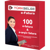 Türkbelge e-fatura / e-arşiv fatura 100 kontör - 1