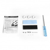 DARK M.2 NVMe, NGFF Alüminyum Soğutucu + Termal Pad + Montaj Vida Seti (DK-AC-M2SCRW) thumbnail 1