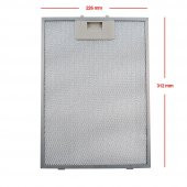 Aspiratör & Davlumbaz Metal Yağ Filtresi, 312x226 mm thumbnail 4