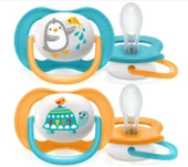 Philips Avent SCF080/07 Ultra Air Animals Emzik 6-18 Ay Erkek - 1