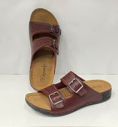 MND ORTOPEDİK ÇİÇEK DESEN ÇİFT TOKA AYARLANABİLİR KADIN GÜNLÜK EV-SOKAK TERLİĞİ - 2