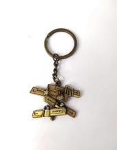 Metal Anahtarlık  Antalya Alanya Kemer Side Belek Yazılı Çanta Süsü thumbnail 2