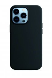IPhone 13 Pro Siyah Silikon Rubber Kılıf Arka Kapak thumbnail 1