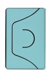 10.2 Inc Turkuaz Tablet Kılıfı 360° Dönebilen Stantlı Universal Tam Koruma - 1