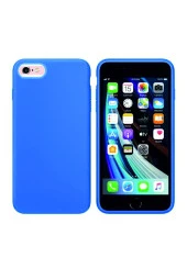 IPhone 6 Plus Mavi Silikon Rubber Kılıf Arka Kapak thumbnail 2