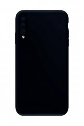Samsung Galaxy A30s Siyah Silikon Rubber Kılıf Arka Kapak - 2