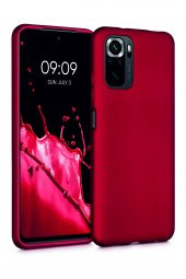 Xiaomi Redmi Note 10 Pro Kırmızı Silikon Rubber Kılıf Arka Kapak thumbnail 2