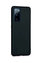 Samsung Galaxy S20 FE Siyah Silikon Rubber Kılıf Arka Kapak thumbnail 2