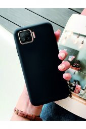 Oppo A73 Siyah Silikon Rubber Kılıf Arka Kapak - 1