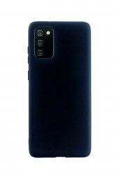 Samsung Galaxy M02s Siyah Silikon Rubber Kılıf Arka Kapak - 1