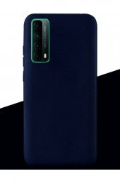 Huawei P Smart 2021 Siyah Silikon Rubber Kılıf Arka Kapak - 2