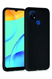 Oppo A15s Siyah Silikon Rubber Kılıf Arka Kapak thumbnail 1