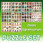 DİNİMİ ÖĞRENİYORUM PUZZLE 10’LU SET - 3