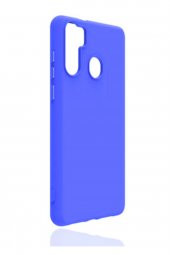 Reeder P13 Blue Max Lila Silikon Rubber Kılıf Arka Kapak - 1