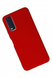 Vivo Y20 Kırmızı Silikon Rubber Kılıf Arka Kapak thumbnail 4