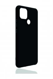 Oppo Realme C25 Siyah Silikon Rubber Kılıf Arka Kapak thumbnail 1