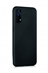 Oppo Realme 7 Siyah Silikon Rubber Kılıf Arka Kapak thumbnail 2