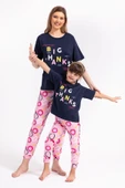 Roly Poly 2800 Big Thanks Lacivert Kız Çocuk Pijama Takımı thumbnail 2
