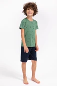 Arnetta 1996 Dolphins Yeşil Erkek Çocuk Bermuda Takım thumbnail 1
