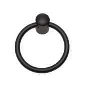 Halka Kulp 60mm Siyah thumbnail 1