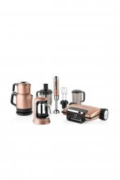 Korkmaz A1817 Rosegold 14 Parça Elektro Set - 1