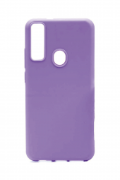General Mobile GM 10 Lila Silikon Rubber Kılıf Arka Kapak - 1