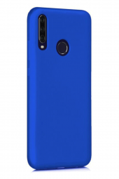 General Mobile GM 10 Mavi Silikon Rubber Kılıf Arka Kapak - 2