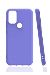 General Mobile GM 21 Plus Lila Silikon Rubber Kılıf Arka Kapak - 2
