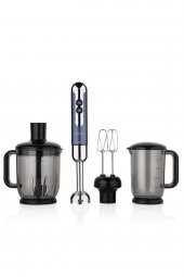Korkmaz A447-13 Mia Mega Azura/Krom Blender Set - 1
