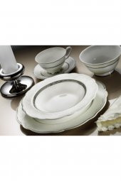 Aryıldız Royal Queen 60 Parça Cemile Sultan Porselen Yemek Takımı 60028 - 1