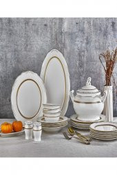Aryıldız Royal Queen Beylerbeyi 60 Parça Porselen Yemek Takımı 60027 - 1