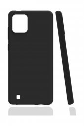 Oppo Realme C11 2021 Siyah Silikon Rubber Kılıf Arka Kapak - 1