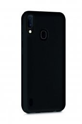 Reeder P13 Blue Siyah Silikon Rubber Kılıf Arka Kapak - 1
