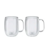 Zwilling 395001120 Çift Camlı 2'li Kulplu Kahve Bardağı 355 Ml thumbnail 1