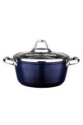 Leggno MST2828DT24BL Master Titanium Tencere Metalik Mavi 24 Cm - 1