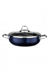 Leggno MST2828ST26BL Master Titanium Sığ Tencere Mavi 26 Cm - 1