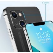 Eonaks Apple iPhone 13 Uyumlu Şeffaf Kamera Korumalı Silikon Kılıf Arka Kapak - 2