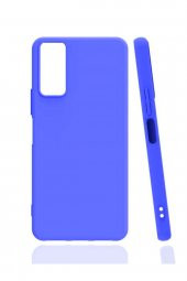 Vivo Y51 Lila Silikon Rubber Kılıf Arka Kapak - 1