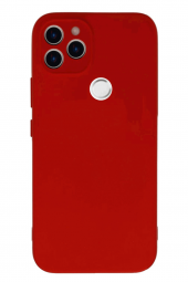 General Mobile GM 22 Kırmızı Silikon Rubber Kılıf Arka Kapak - 1