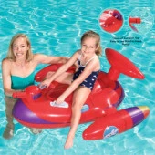 62008 Pompalı, BESTWAY 41100 Uzay Gemisi Deniz Botu, Binici -109x89cm - 2