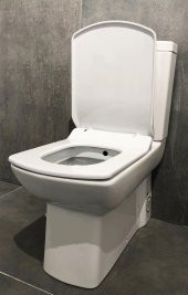 Creavit Lara Duvara Dayalı Klozet Seti (4 Parça) (PP Yavaş Kapak) - 4
