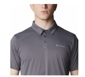 Columbia Hike Polo Erkek Kısa Kollu Polo Yaka Tişört Gri AO3614-023 thumbnail 4