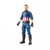 Orjinal Avengers Infinity War Titan Hero Captain America Figür Orjinal Kaptan Amerika Figür 30cm thumbnail 2