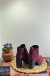 Kadın Süet Topuklu Bot - 7