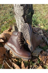 HAKİKİ DERİ OUTDOOR-TREKKİNG BOT KAHVERENGİ - 1