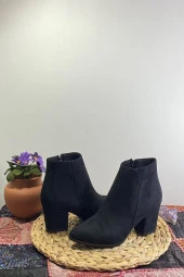 Kadın Süet  Topuklu  Bot - 6