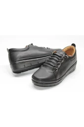 GND ORTOPEDİK DÜZTABAN BAĞSIZ ÖNÜ LASTİKLİ KOLAY GİYİM GÜNLÜK AYAKKABI - 1